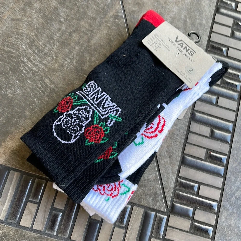• VANS “Off The Wall” Men’s socks ( 2 pairs socks set ) - Picture 1 of 14